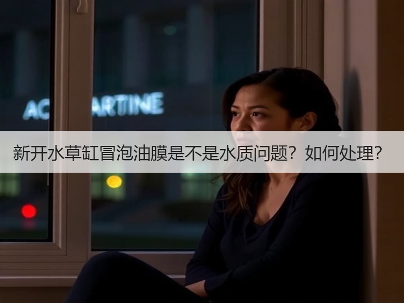新开水草缸冒泡油膜是不是水质问题？如何处