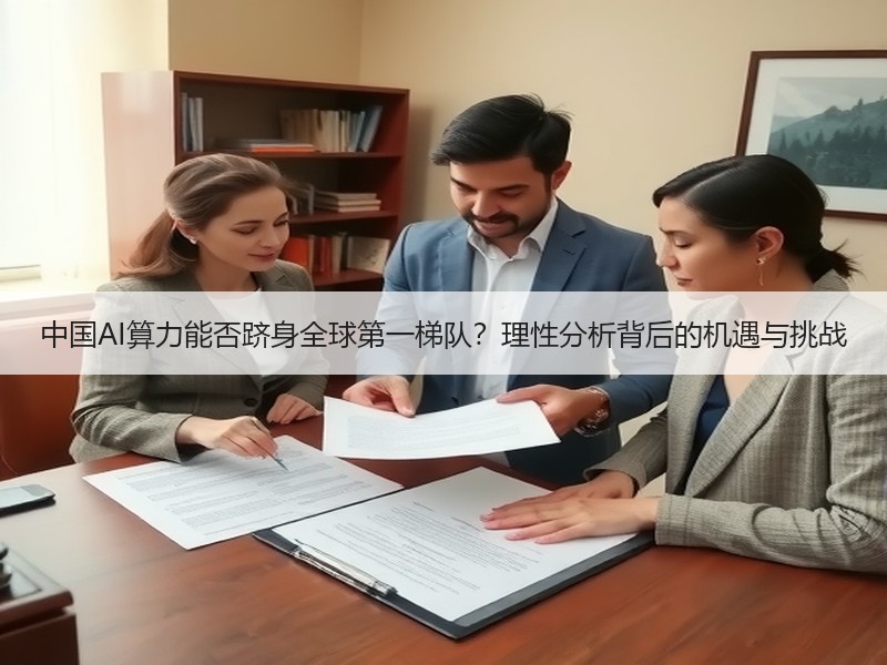 中国AI算力能否跻身全球第一梯队？理性分