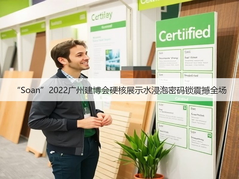 “Soan”2022广州建博会硬核展示水