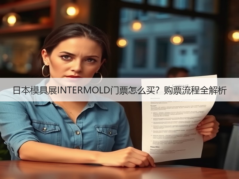 日本模具展INTERMOLD门票怎么买？