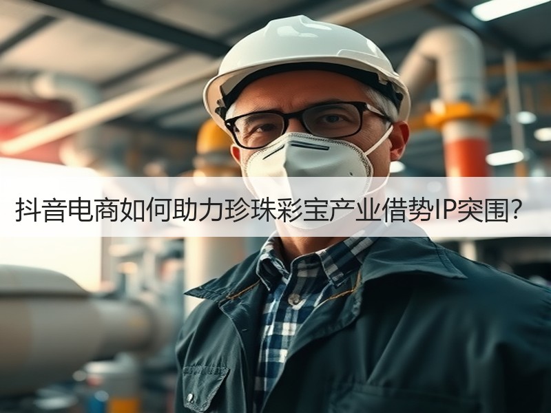 抖音电商如何助力珍珠彩宝产业借势IP突围