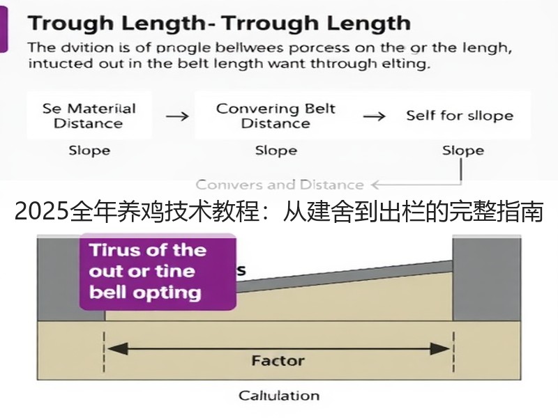 2025全年养鸡技术教程：从建舍到出栏的