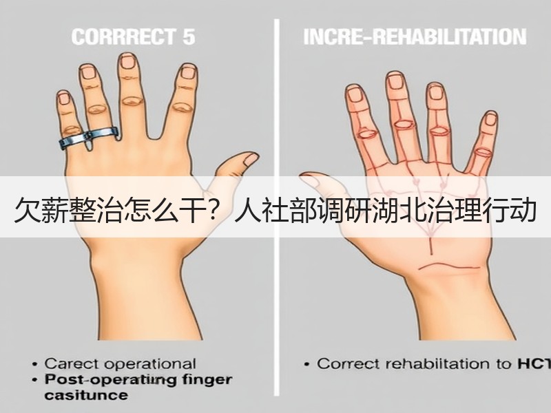 欠薪整治怎么干？人社部调研湖北治理行动