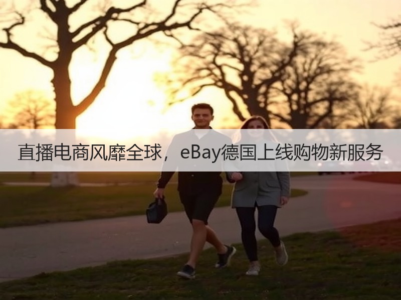 直播电商风靡全球，eBay德国上线购物新