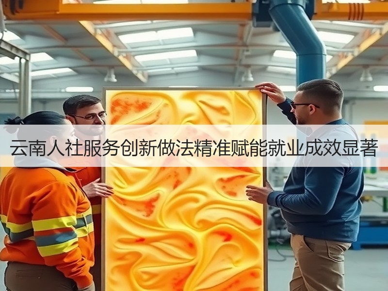 云南人社服务创新做法精准赋能就业成效显著