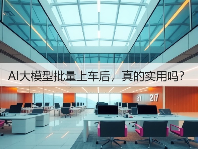 AI大模型批量上车后，真的实用吗？