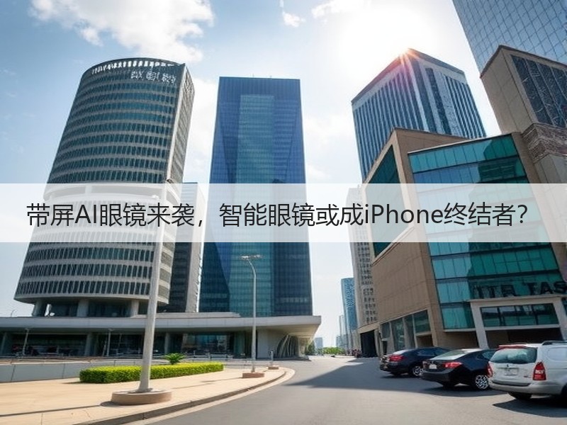 带屏AI眼镜来袭，智能眼镜或成iPhon