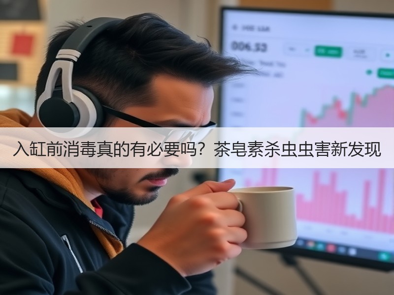 入缸前消毒真的有必要吗？茶皂素杀虫虫害新