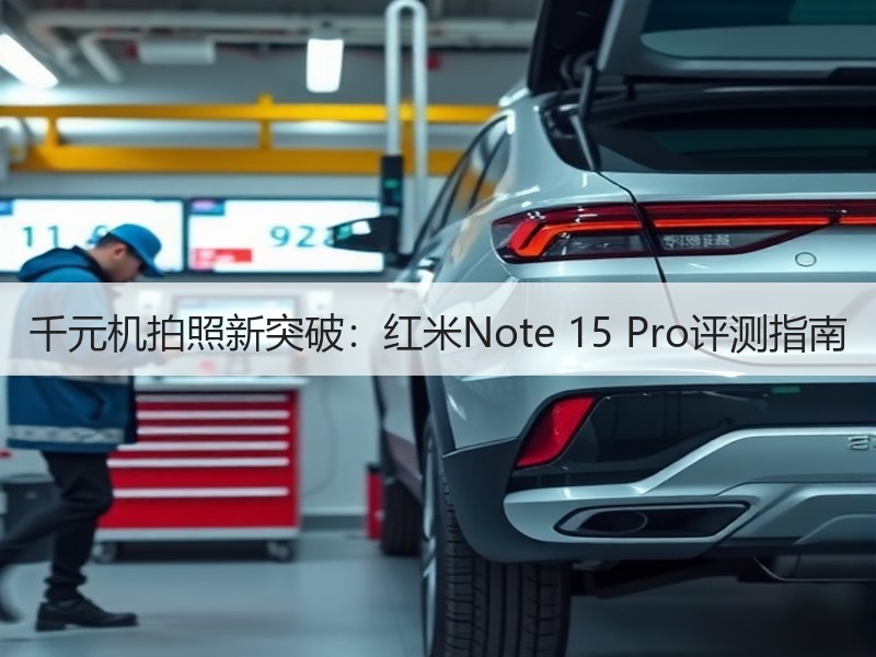 千元机拍照新突破：红米Note 15 P