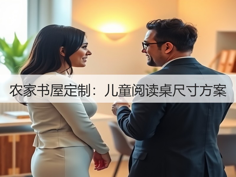 农家书屋定制：儿童阅读桌尺寸方案
