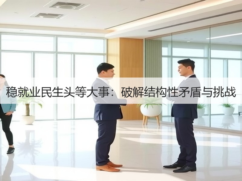 稳就业民生头等大事：破解结构性矛盾与挑战