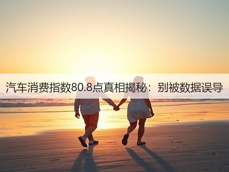 汽车消费指数80.8点真相揭秘：别被数据