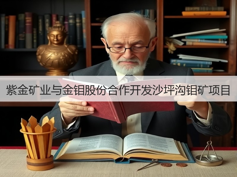 紫金矿业与金钼股份合作开发沙坪沟钼矿项目