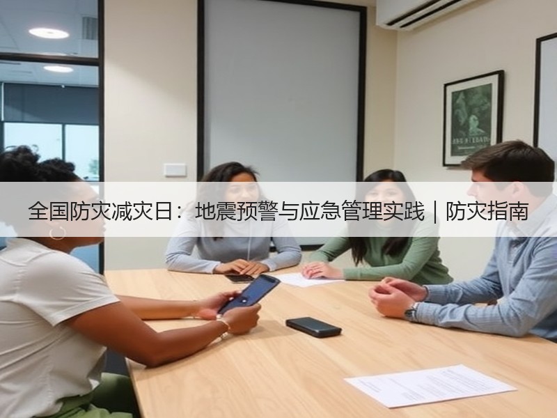 全国防灾减灾日：地震预警与应急管理实践｜
