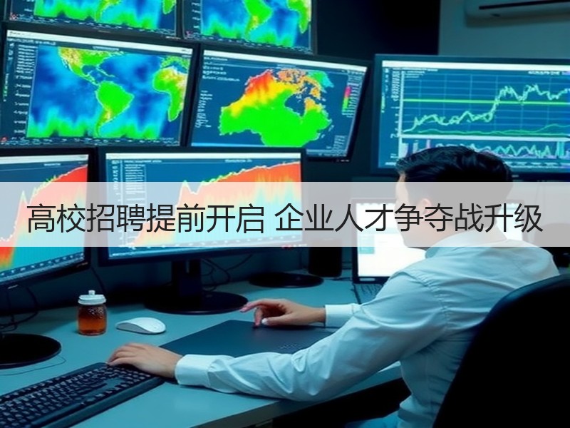 高校招聘提前开启 企业人才争夺战升级