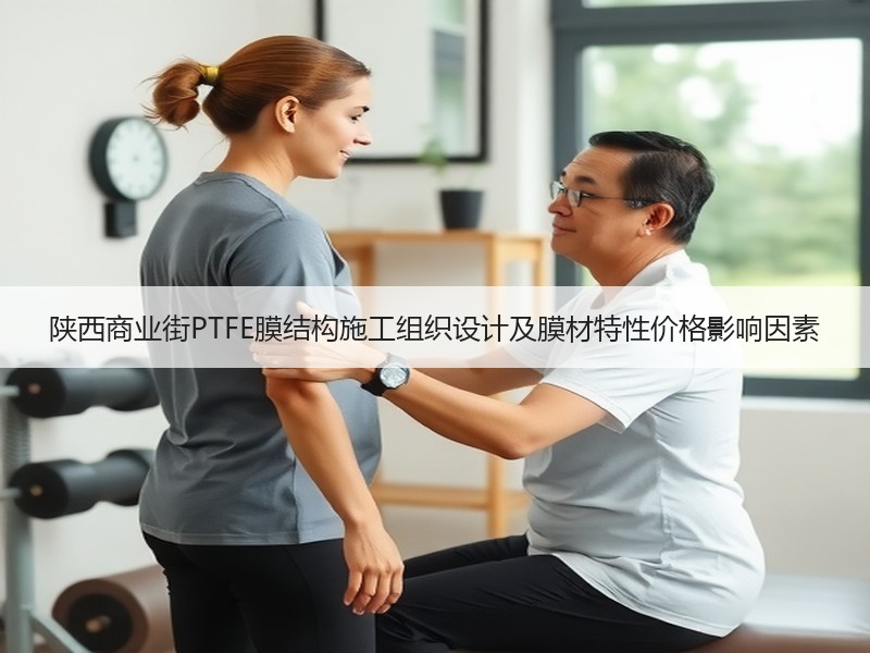 陕西商业街PTFE膜结构施工组织设计及膜