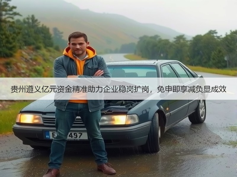 贵州遵义亿元资金精准助力企业稳岗扩岗，免