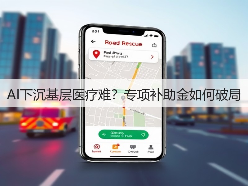 AI下沉基层医疗难？专项补助金如何破局