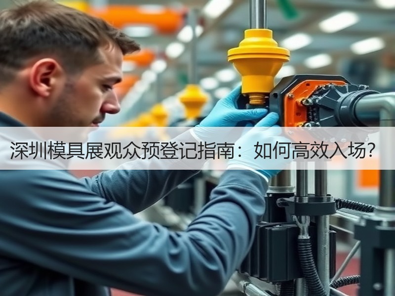 深圳模具展观众预登记指南：如何高效入场？