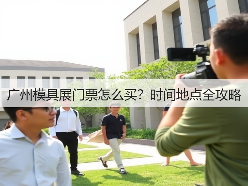 广州模具展门票怎么买？时间地点全攻略