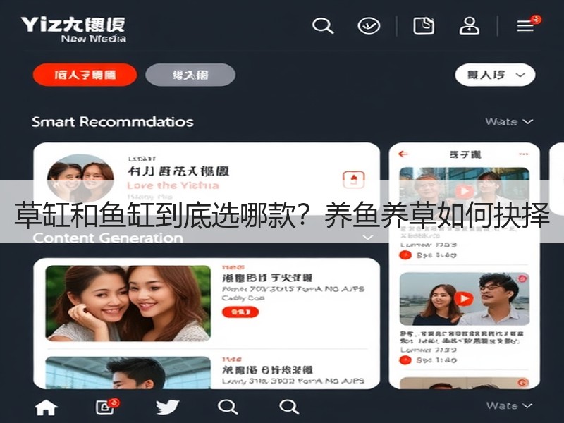 草缸和鱼缸到底选哪款？养鱼养草如何抉择