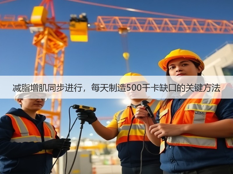 减脂增肌同步进行，每天制造500千卡缺口
