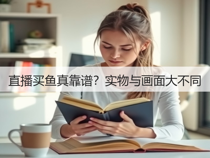 直播买鱼真靠谱？实物与画面大不同