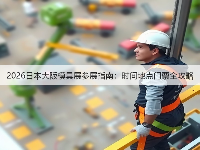 2026日本大阪模具展参展指南：时间地点