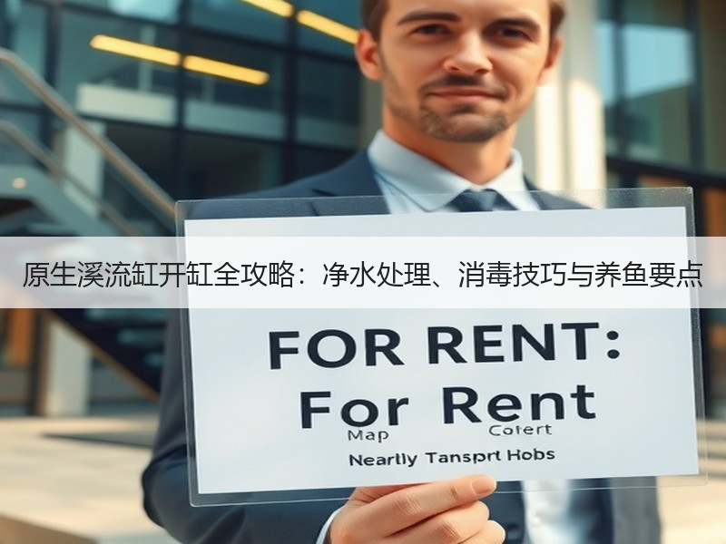 原生溪流缸开缸全攻略：净水处理、消毒技巧