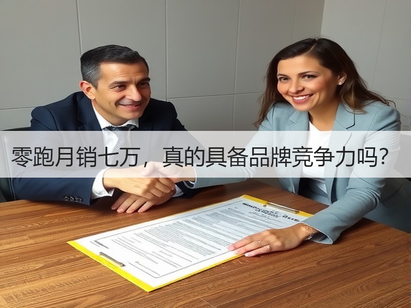 零跑月销七万，真的具备品牌竞争力吗？