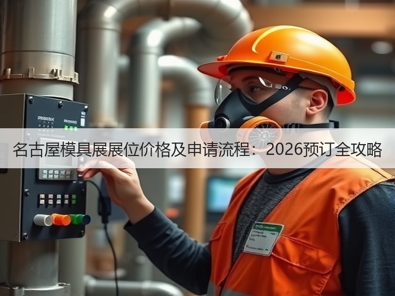 名古屋模具展展位价格及申请流程：2026