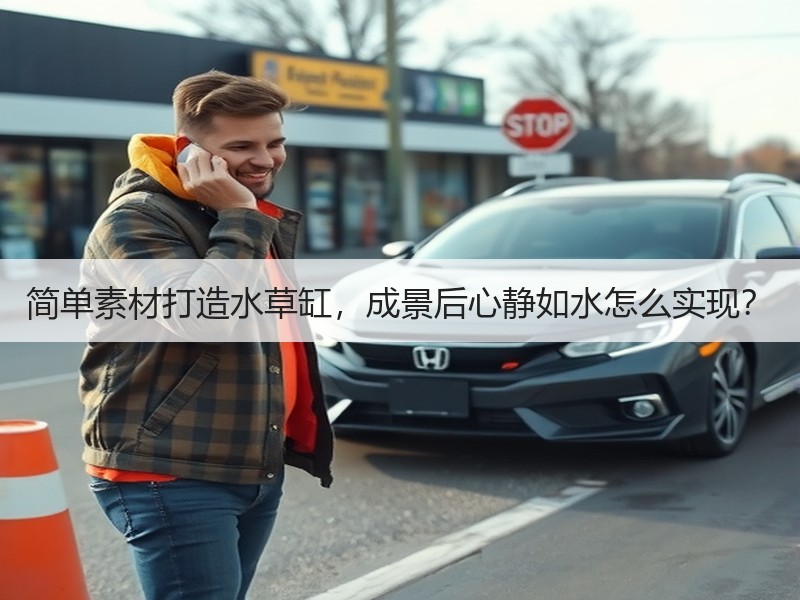 简单素材打造水草缸，成景后心静如水怎么实