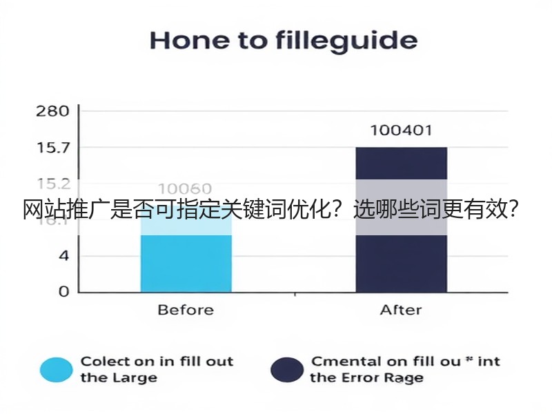 网站推广是否可指定关键词优化？选哪些词更
