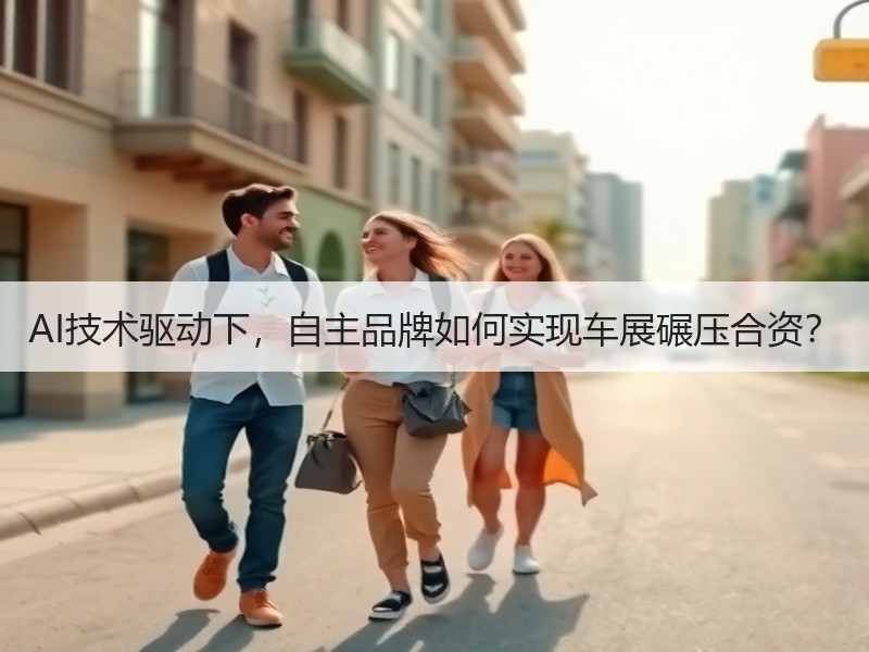 AI技术驱动下，自主品牌如何实现车展碾压