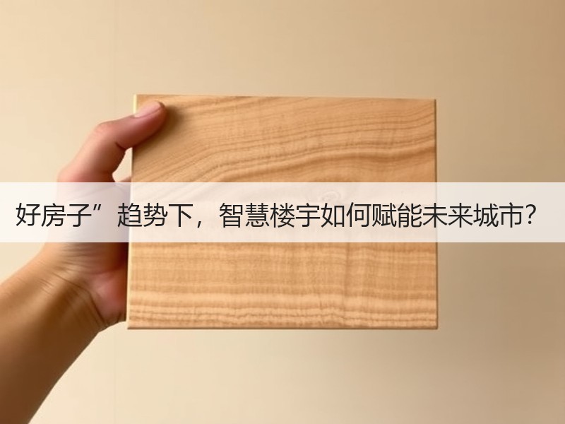 好房子”趋势下，智慧楼宇如何赋能未来城市