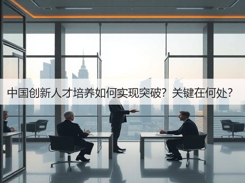 中国创新人才培养如何实现突破？关键在何处