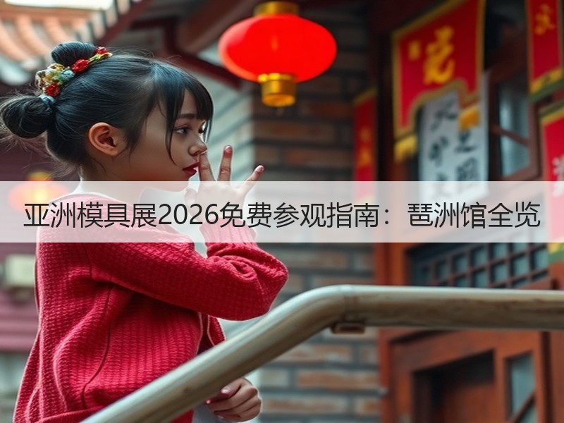 亚洲模具展2026免费参观指南：琶洲馆全