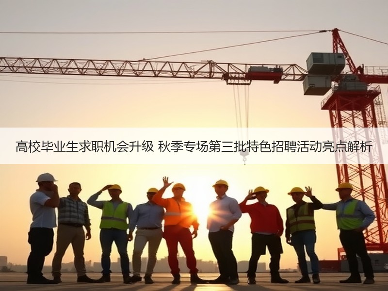 高校毕业生求职机会升级 秋季专场第三批特
