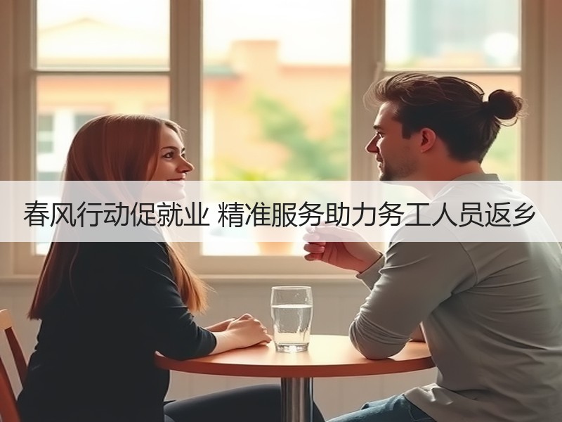 春风行动促就业 精准服务助力务工人员返乡