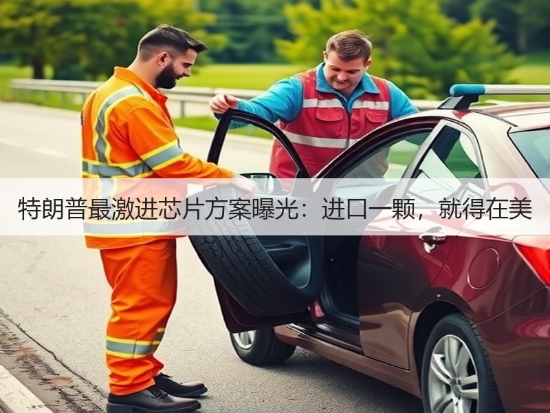 特朗普最激进芯片方案曝光：进口一颗，就得