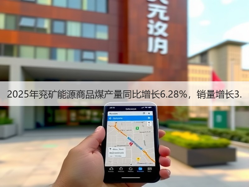 2025年兖矿能源商品煤产量同比增长6.
