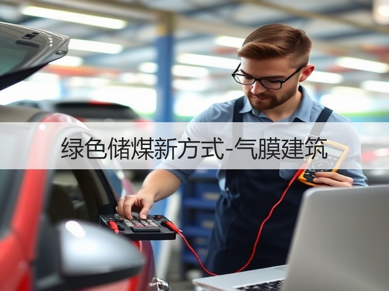绿色储煤新方式-气膜建筑