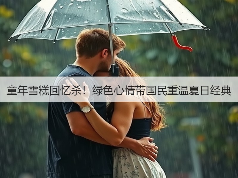 童年雪糕回忆杀！绿色心情带国民重温夏日经