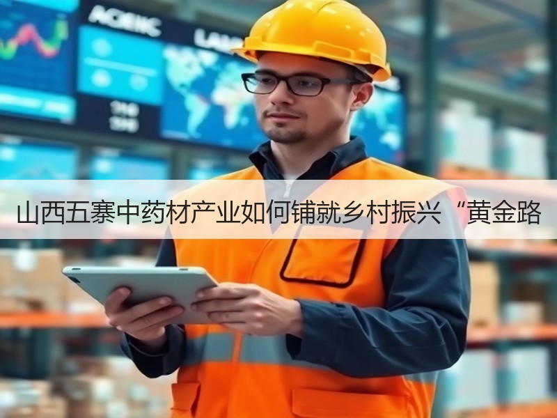 山西五寨中药材产业如何铺就乡村振兴“黄金
