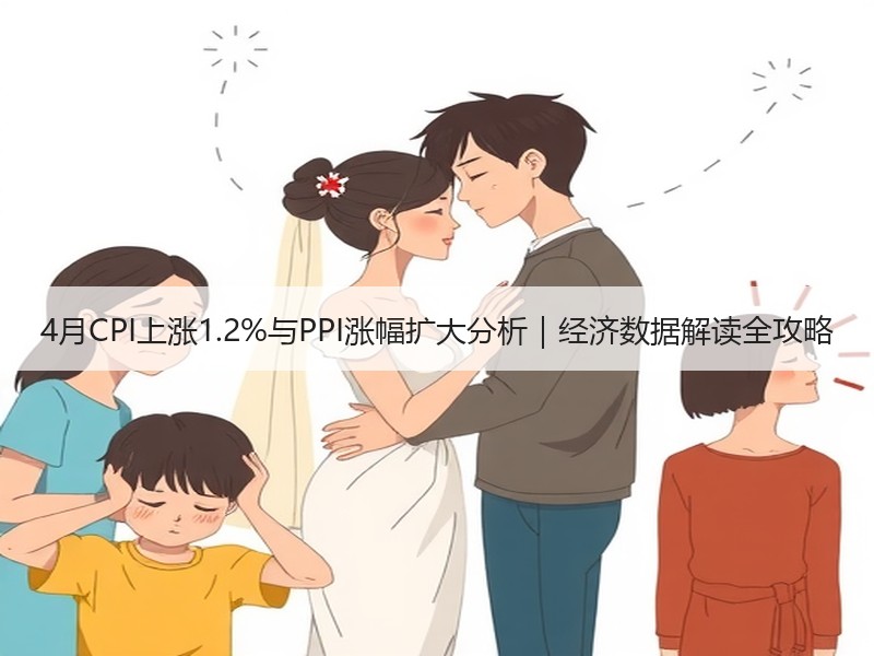 4月CPI上涨1.2%与PPI涨幅扩大分