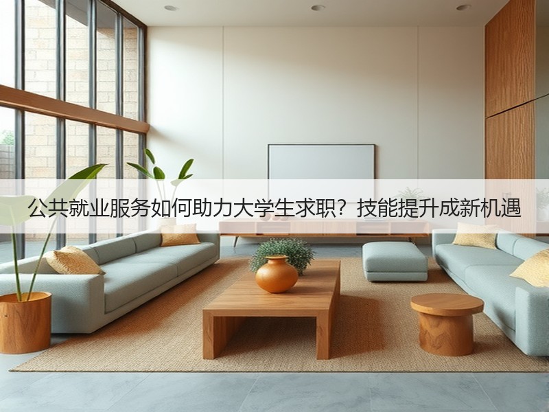 公共就业服务如何助力大学生求职？技能提升