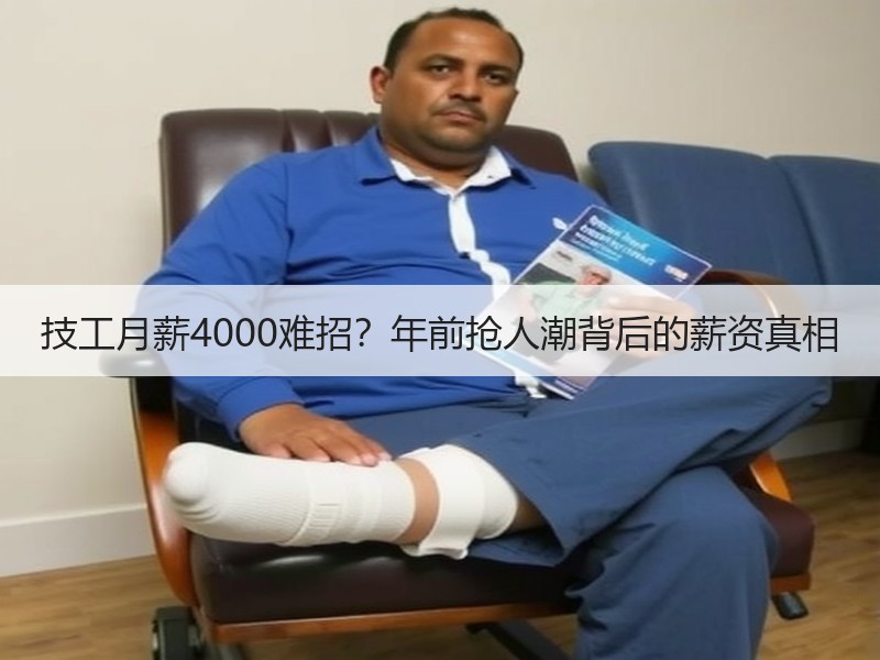 技工月薪4000难招？年前抢人潮背后的薪