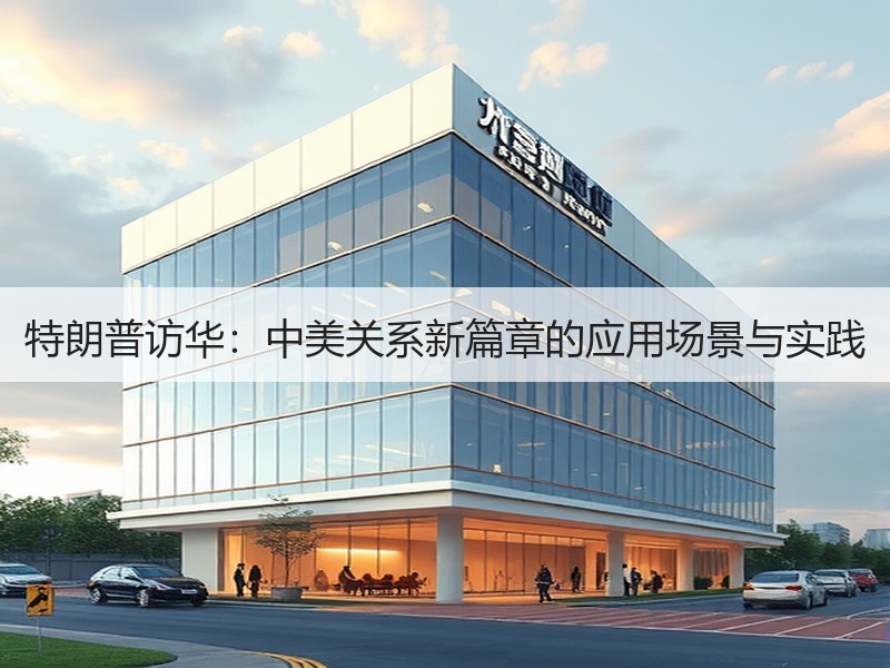 特朗普访华：中美关系新篇章的应用场景与实