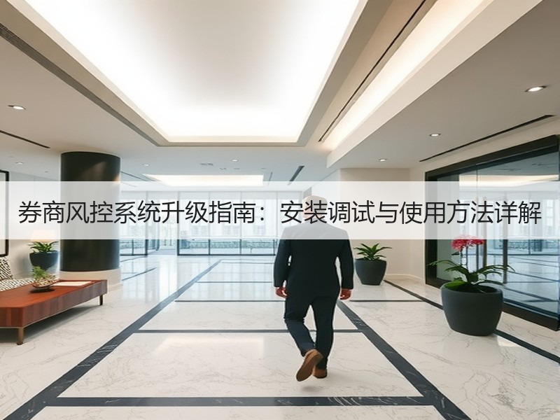 券商风控系统升级指南：安装调试与使用方法
