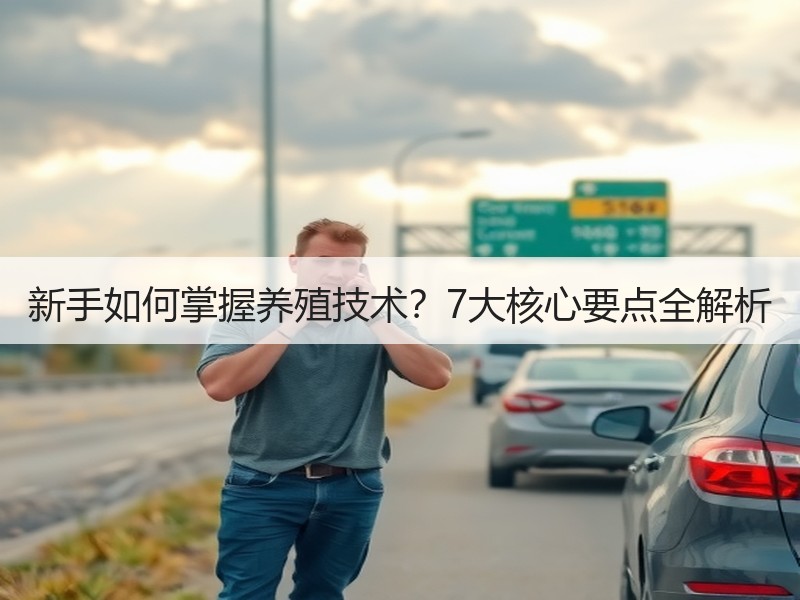 新手如何掌握养殖技术？7大核心要点全解析